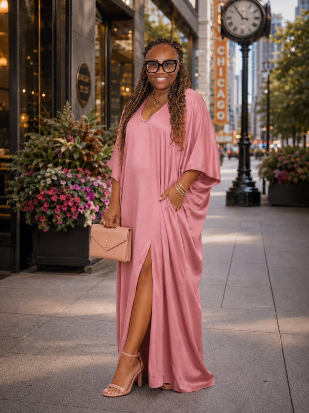 Loose-Fit Maxi Dress